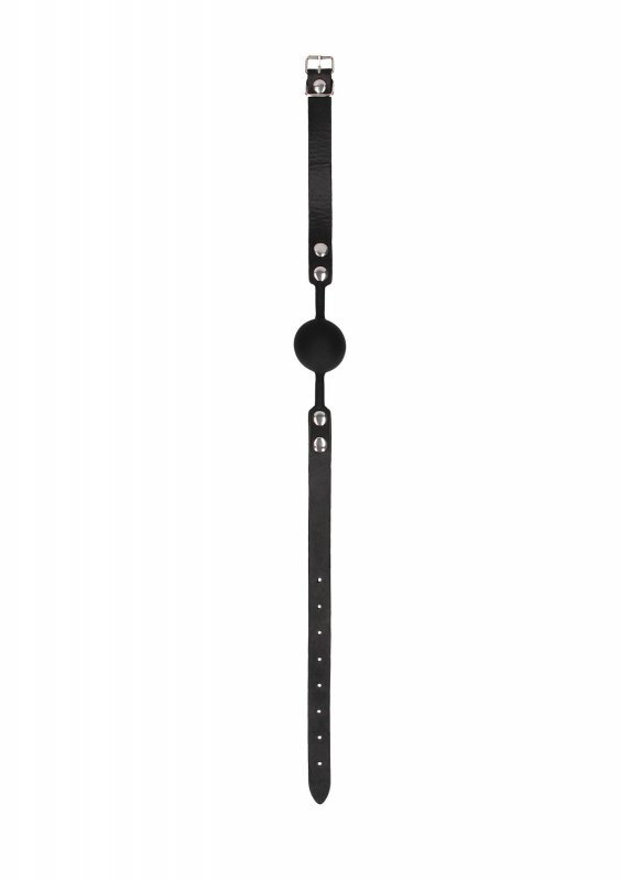 Knebel kulka do ust  adjustable bonded leather straps