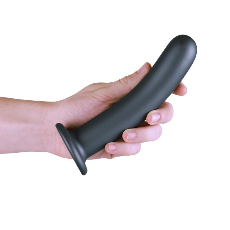 Smooth Silicone G-Spot Dildo - 7&#039;&#039; / 17 cm