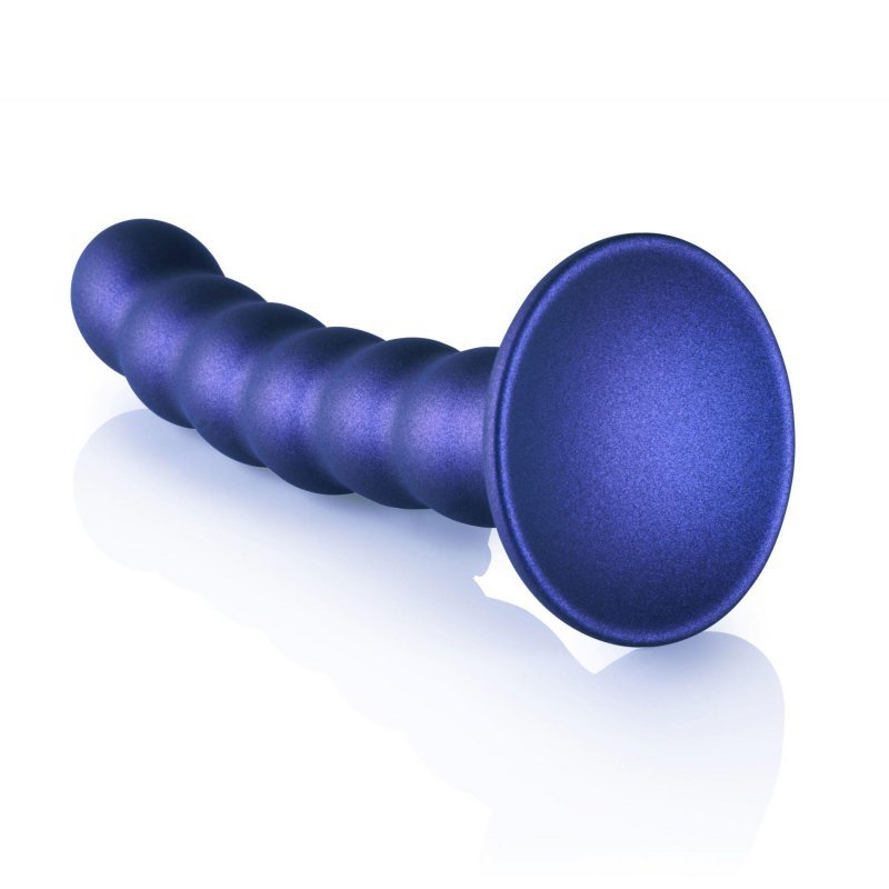 Beaded Silicone G-Spot Dildo - 5&#039;&#039; / 13 cm