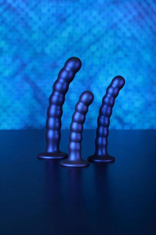Beaded Silicone G-Spot Dildo - 6,5&#039;&#039; / 16,5 cm