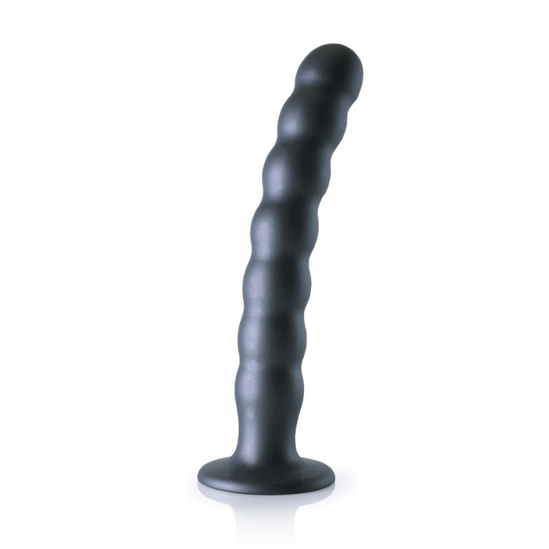 Beaded Silicone G-Spot Dildo - 8&#039;&#039; / 20,5 cm
