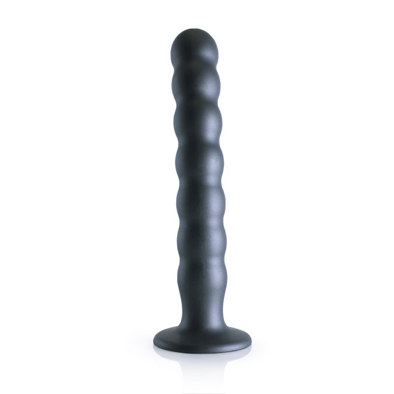Beaded Silicone G-Spot Dildo - 8&#039;&#039; / 20,5 cm