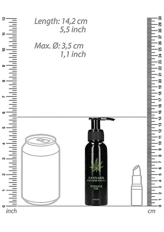 Olejek do masażu erotycznego konopie 100 ml