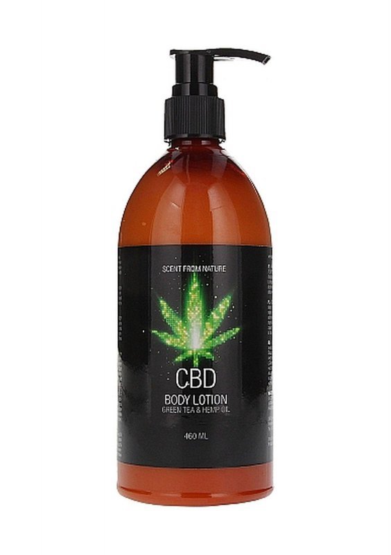 CBD - Bath and shower - luxe care set - green tea hemp oil