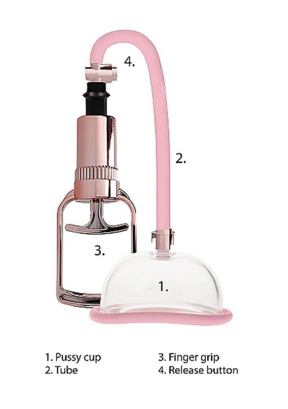 Pompka do cipki waginy z tłokiem  Pussy Pump