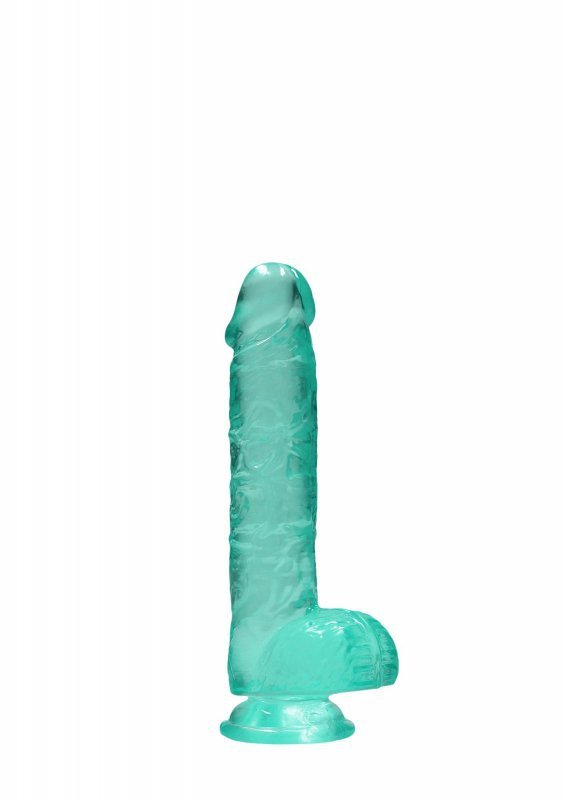 Żelowy penis dildo z przyssawką 15 cm