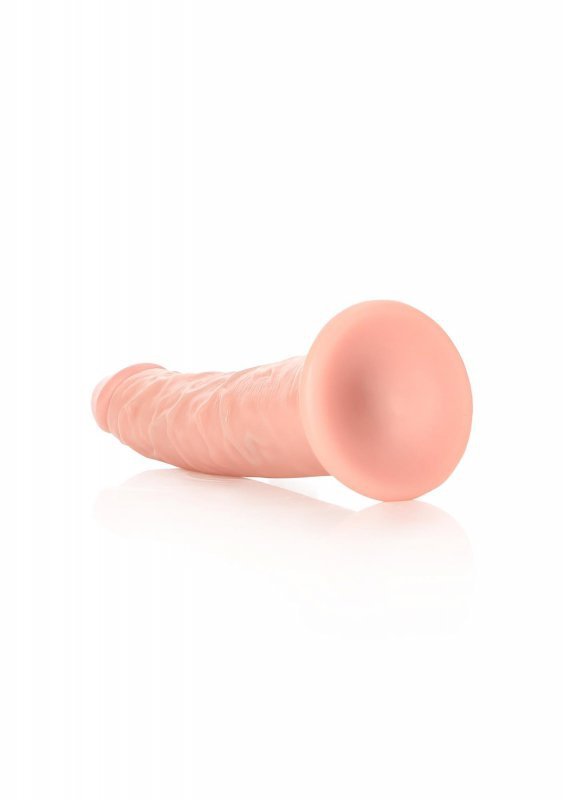 Smukły penis dildo na mocnej przyssawce 15 cm