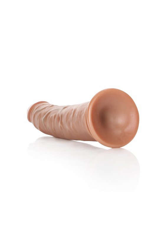 Smukły penis dildo na mocnej przyssawce  17,8 cm