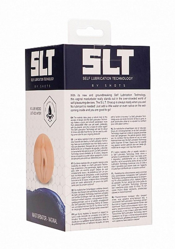 Self lubrication masturbator vaginal - flesh