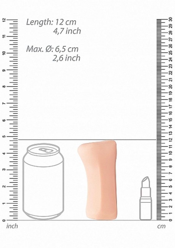 Self lubrication masturbator anal - flesh