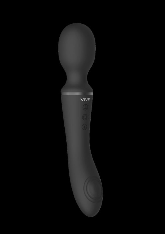 Enora - wand &amp; vibrator - black