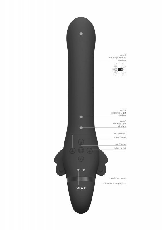 Strapon Satu - black