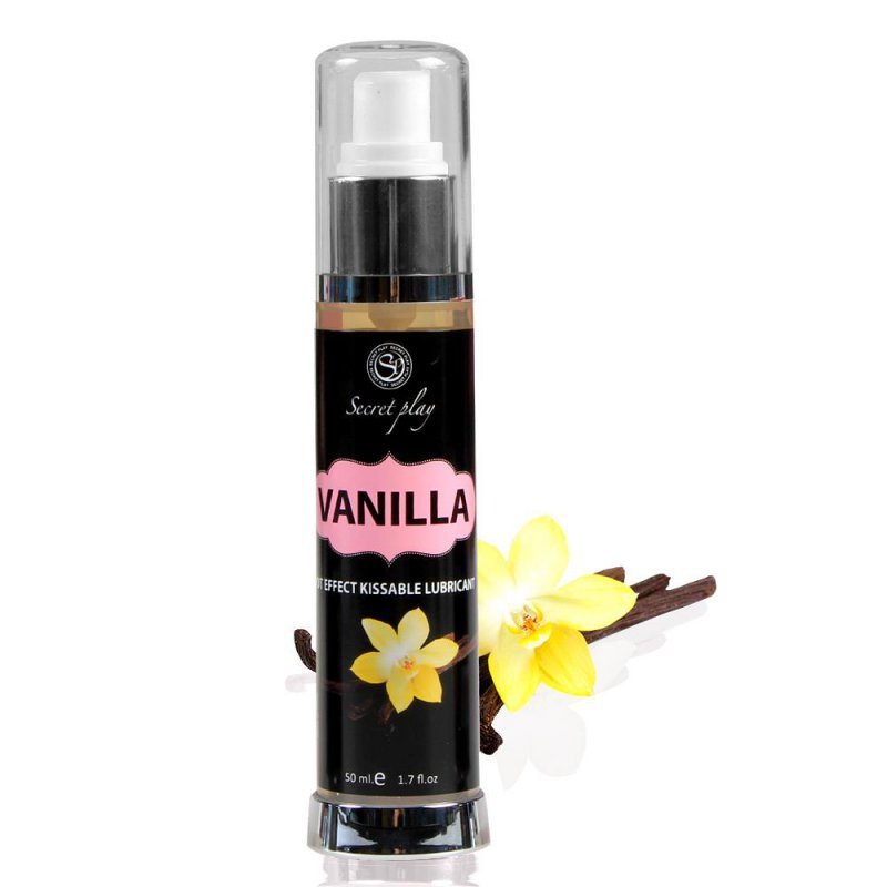 Rozgrzewający jadalny lubrykant wanilia 50 ml