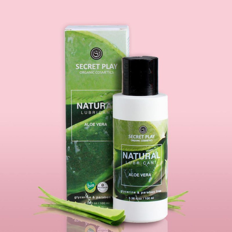 Nawilżający lubrykant organiczny aloesowy 100 ml