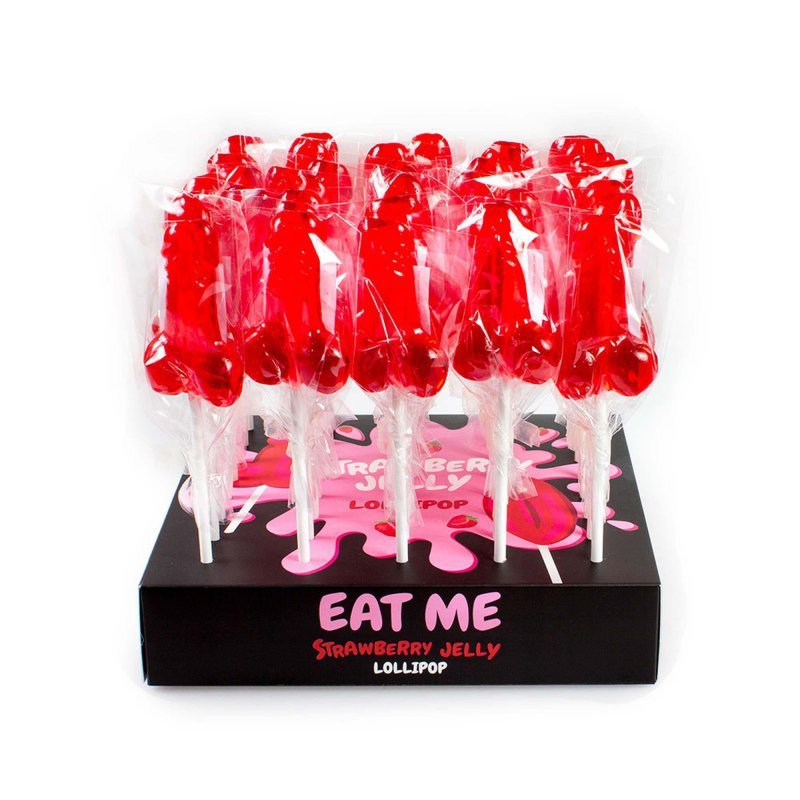 Lizak strawberry penis lollipop