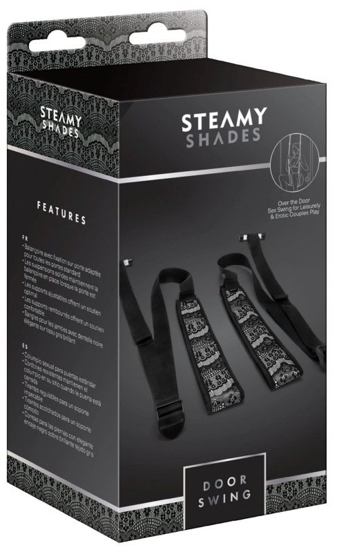 Pasy do wiązania seksu na drzwiach Steamy Shades