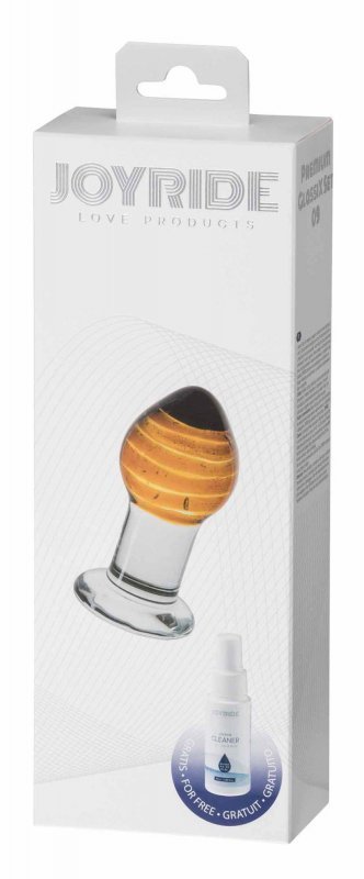 Zestaw szklany korek analny Joyride Premium GlassiX