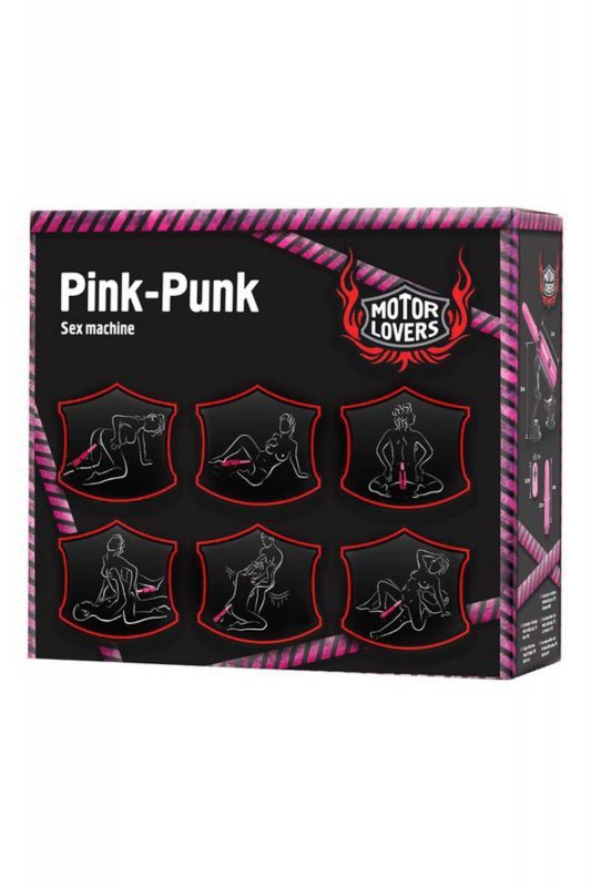 Sex Maszyna posuwiste dildo 3 tryby Pink Punk Sex machine