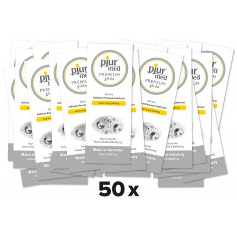 Pjur Med Premium nawilżający żel intymny 1,5 ml x 50 szt