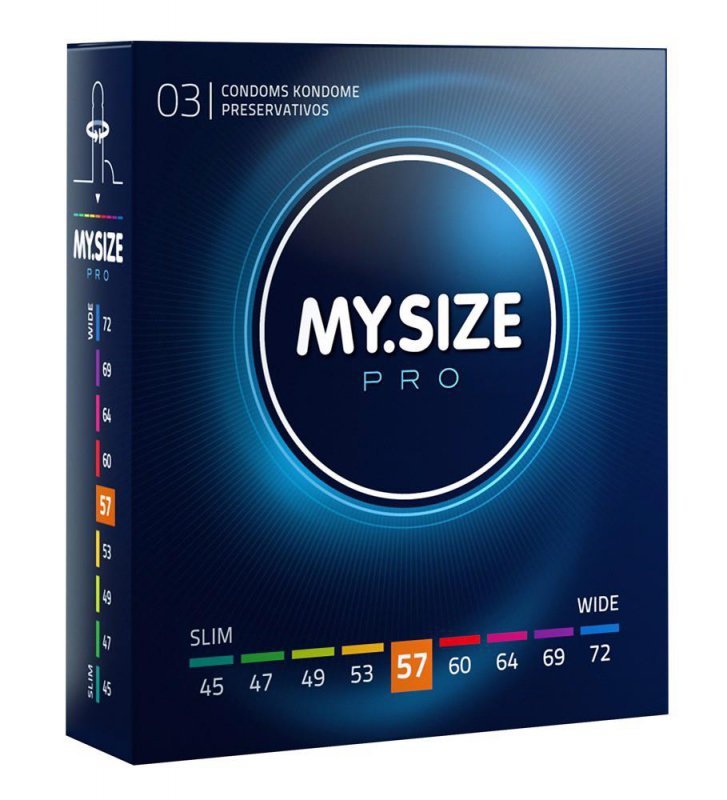 Prezerwatywy MY.SIZE PRO 57mm 3pcs
