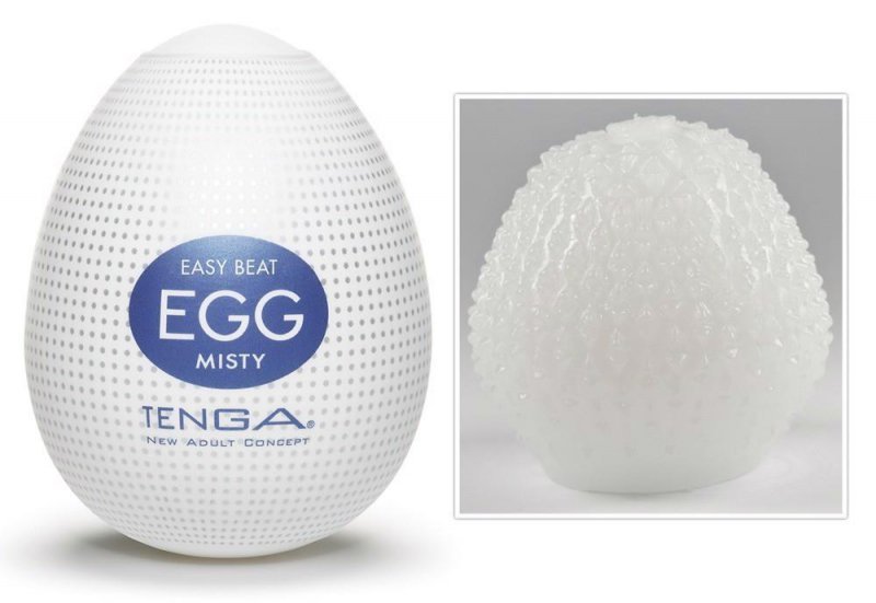 Jednorazowy masturbator Tenga Egg Misty Single
