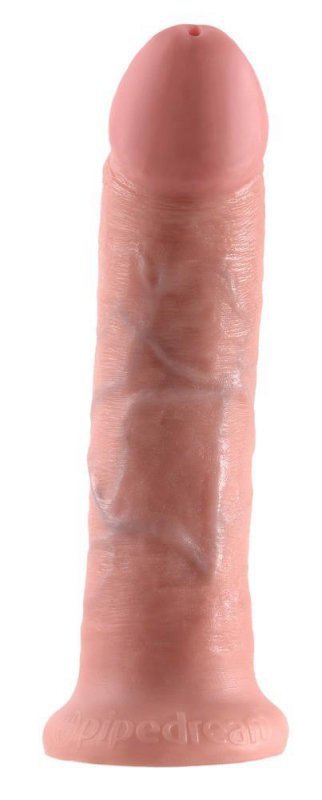 Realistyczne dildo cyber skóra z przyssawką 20 cm