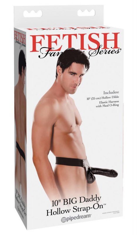 Realistyczna czarna proteza penisa strap on dildo sztuczny penis 25 cm