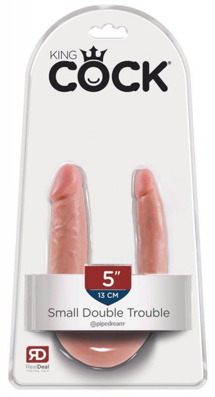 Realistyczne małe podwójne dildo 