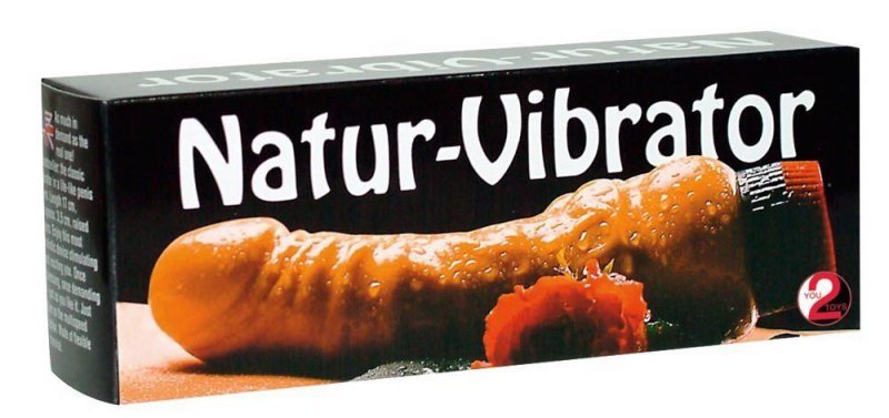 Naturalny wibrator z żyłami 17 cm
