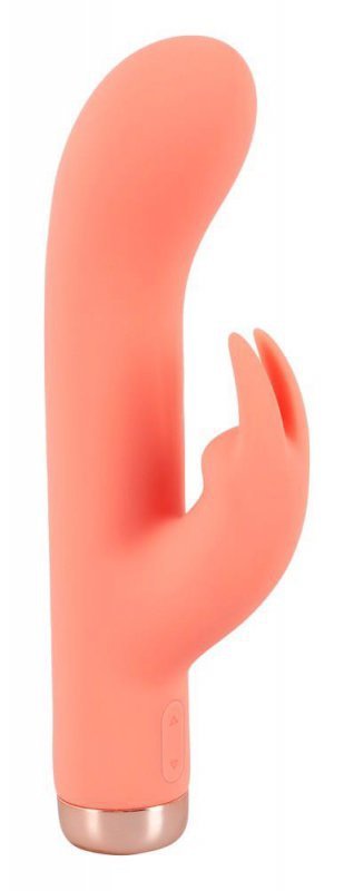 Peachy mini rabbit vibrator