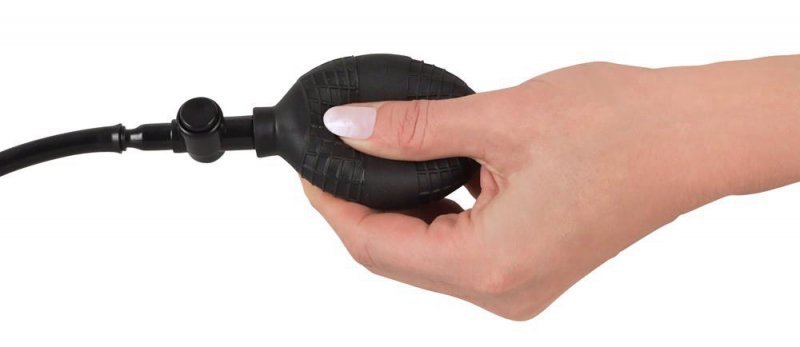 Pompowany wibrujący korek analny sterowany pilotem zatyczka plug