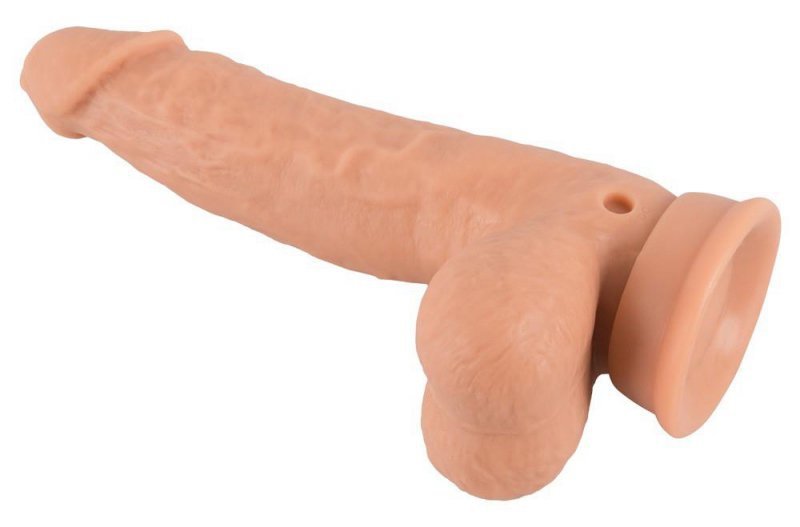 Żylaste realistyczne dildo na przyssawce intensywny orgazm 21 cm