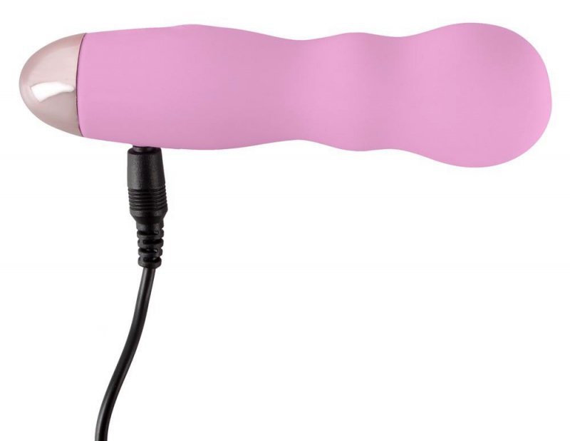Cuties stylowy poręczny mini wibrator seks masażer różowy