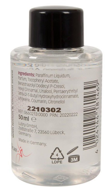 Olejek do masażu erotycznego Just Play lemon coco 50ml