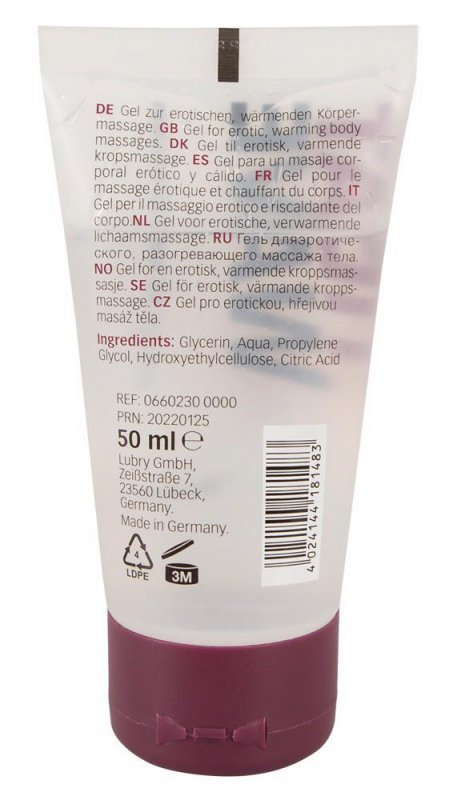 Rozgrzewający lubrykant Just Play Heatwave 50ml
