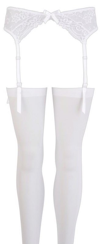 Suspender belt white M/L