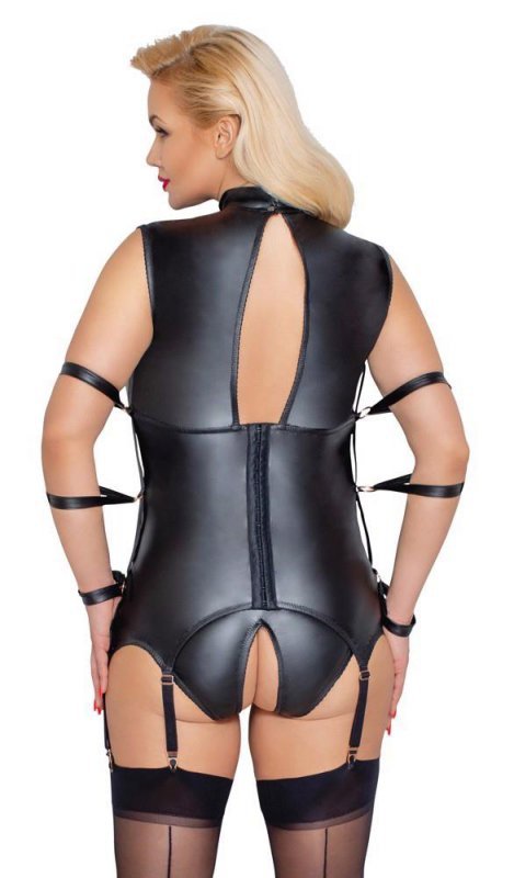 Błyszcząca seksowna bielizna Cottelli 3XL