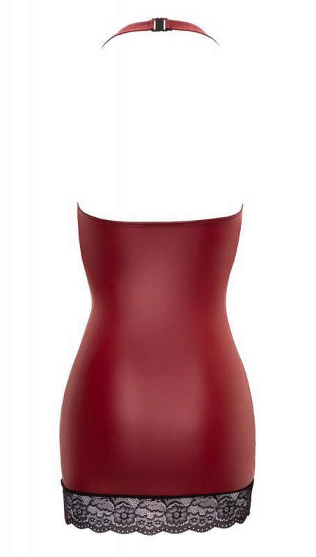 Erotyczna sukienka czerwona mini koronka Cottelli M