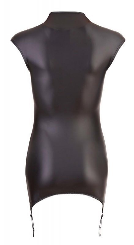 Sex sukienka mini z pasem do pończoch Cottelli XL