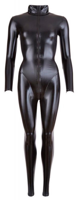 Kostium erotyczny błyszczący catsuit Cottelli  M