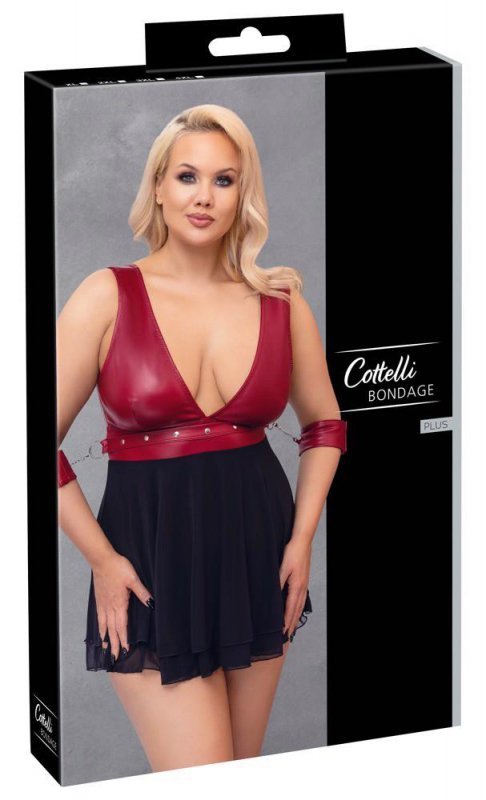Seksowna koszulka babydoll Cottelli 2XL