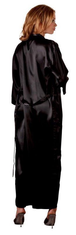 Kuszące kimono długi sex szlafrok Cottelli S/M