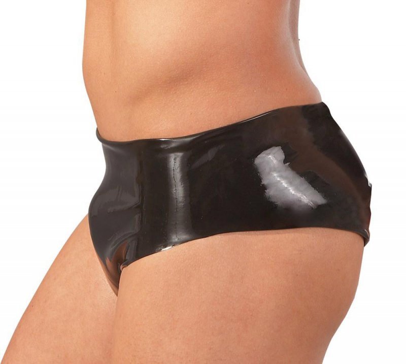 Latex Men&#039;s Briefs black M/L