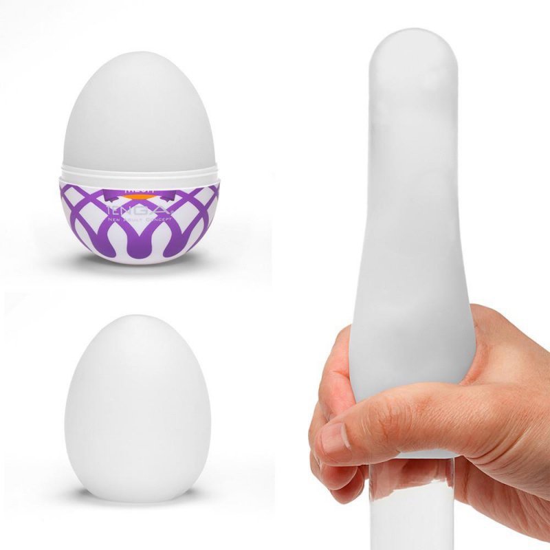Jednorazowy masturbator Tenga egg mesh single