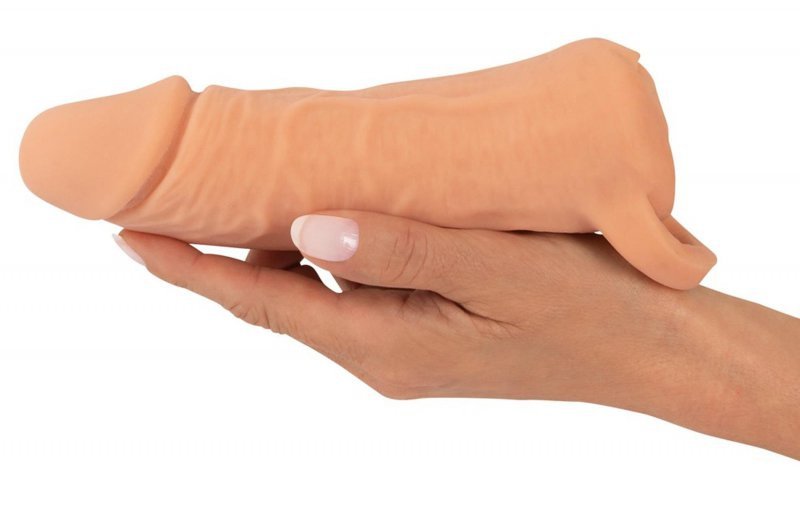 Masturbator przedłużka penisa Nature Skin Extender Medium 18,5 cm
