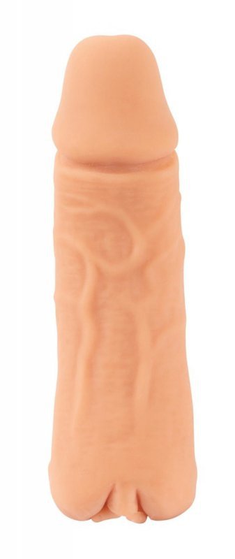 Masturbator przedłużka penisa Nature Skin Extender Medium 18,5 cm