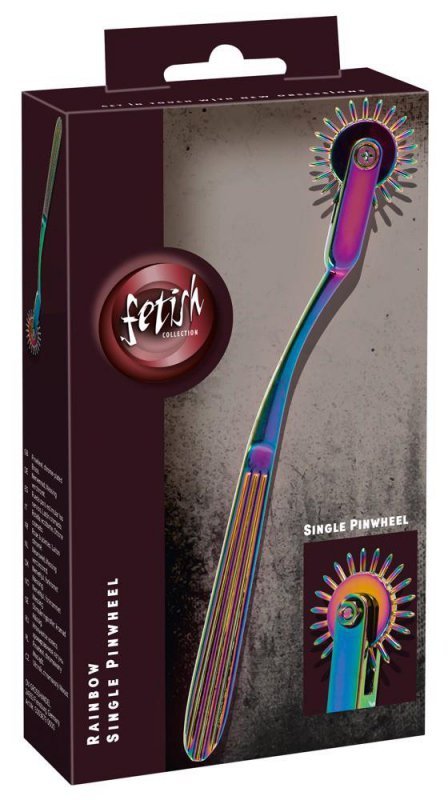Radełko kółko zębate do igraszek Rainbow Single Pinwheel