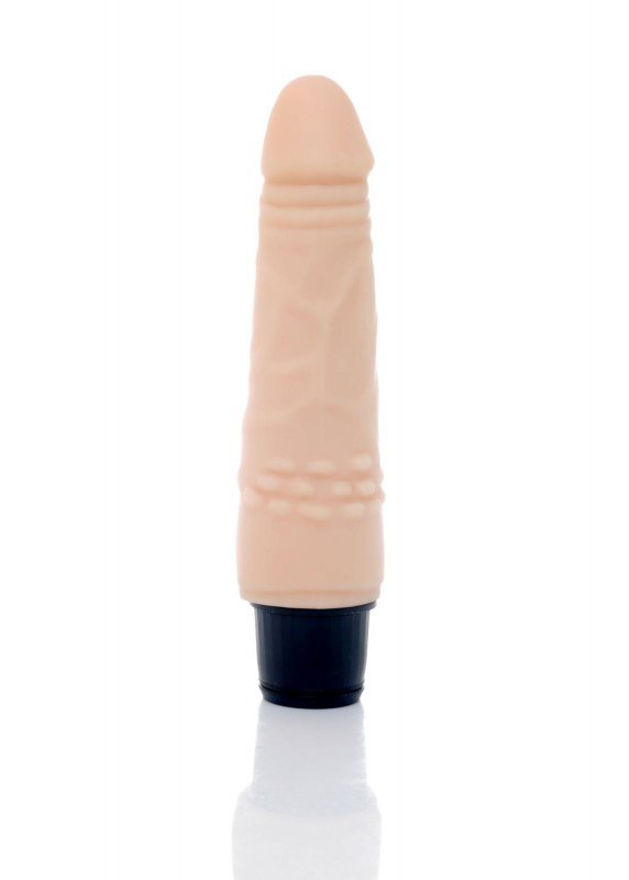 Realistyczny wibrator sex masażer z cyber skóry 18 cm