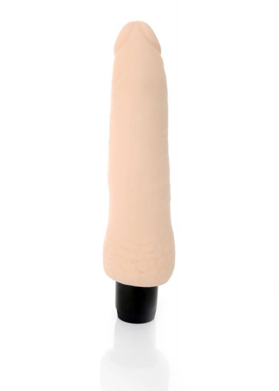 Realistyczny wibrator sex masażer z cyber skóry 19,5 cm