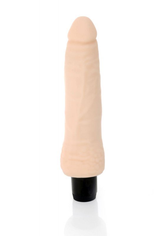 Realistyczny wibrator sex masażer z cyber skóry 19,5 cm
